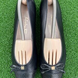 Salvatore Ferragamo Black Leather Women's Shoes